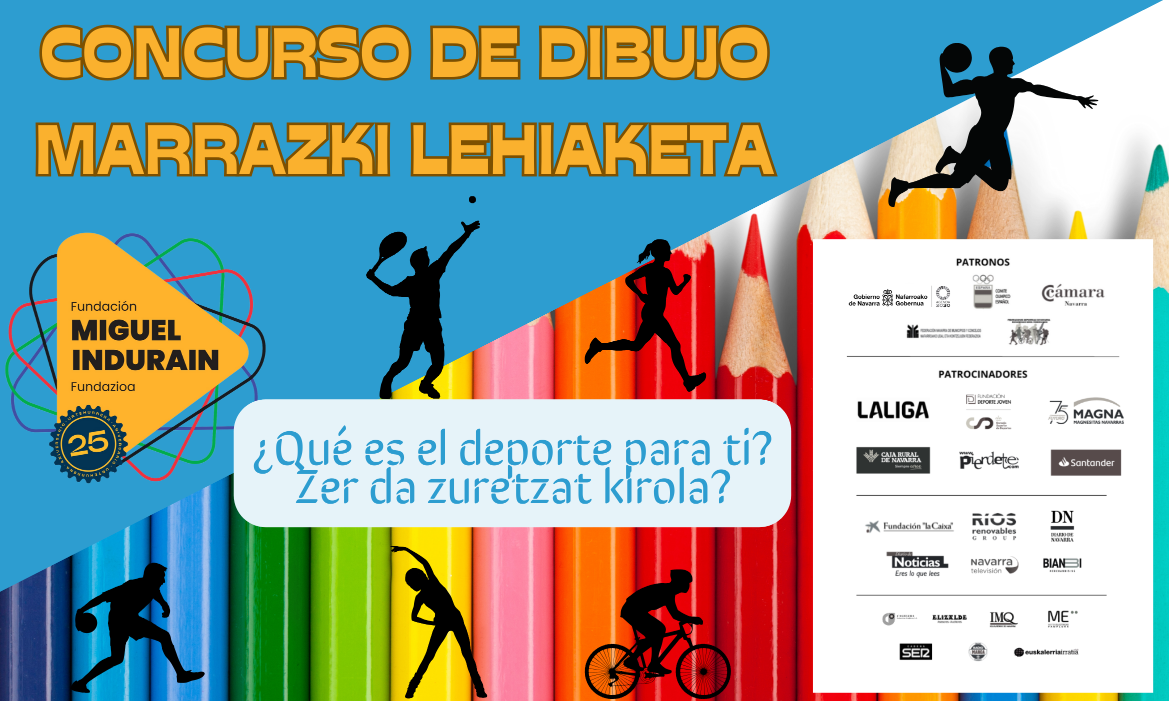 CONCURSO DE DIBUJO &iquest;QU&Eacute; ES EL DEPORTE PARA TI?